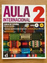 Aula Internacional 2 - A2 / Испански език - ниво А2: Учебник + CD