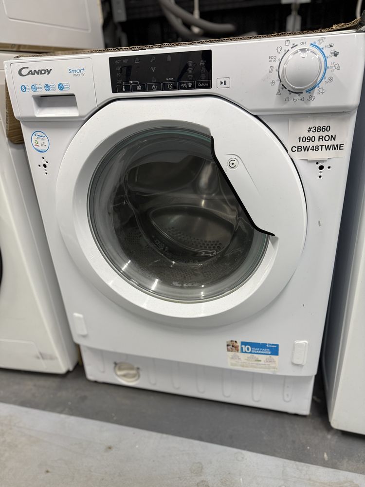 Masină de spălat rufe Candy 8, 9, 10 kg SimplyFi Smart Pro