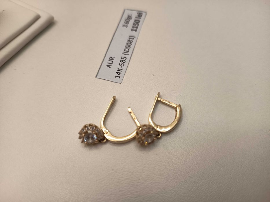 Cercei aur 14 Karate (3.60 grame) ID9081