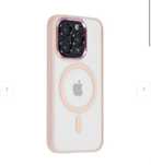 Iphone 14/15/16 PRO MAX PLUS - Husa Hybrid Mgsafe Spate Lucios Fumuriu