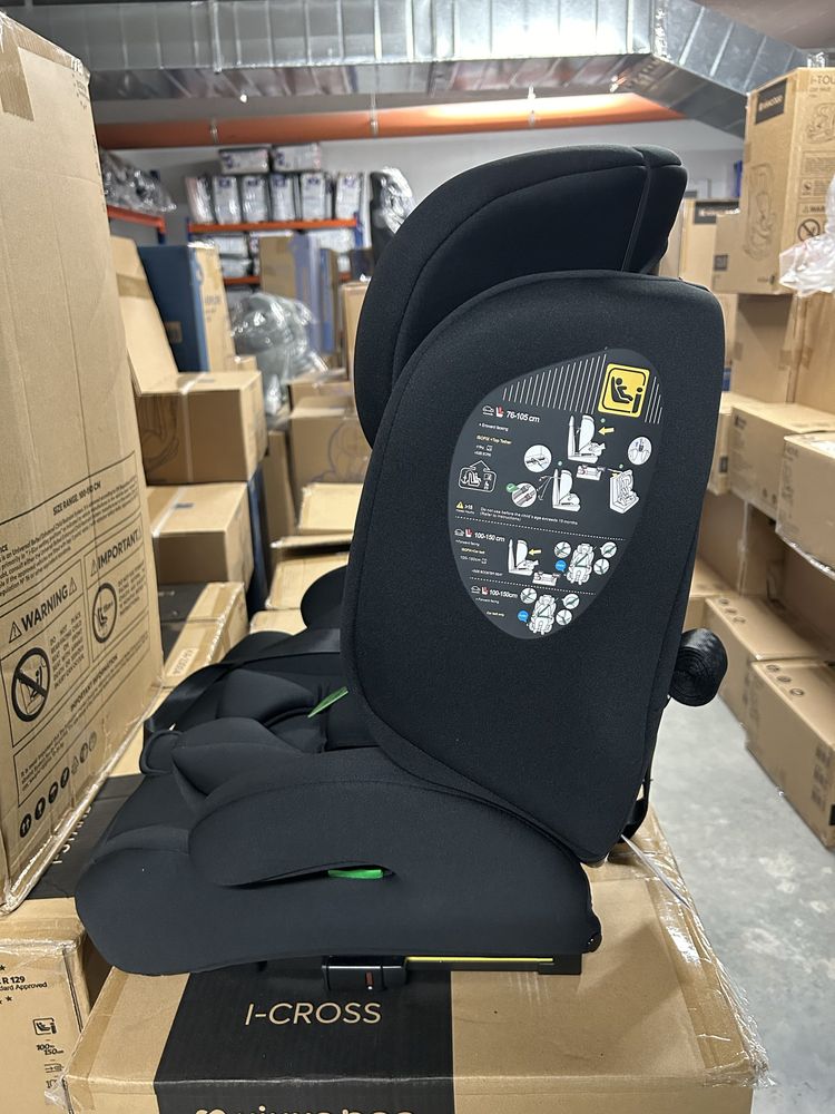 BLACK FRIDAY Столчета за кола с КРАШТЕСТ i-Bronn i-size76-150см isofix