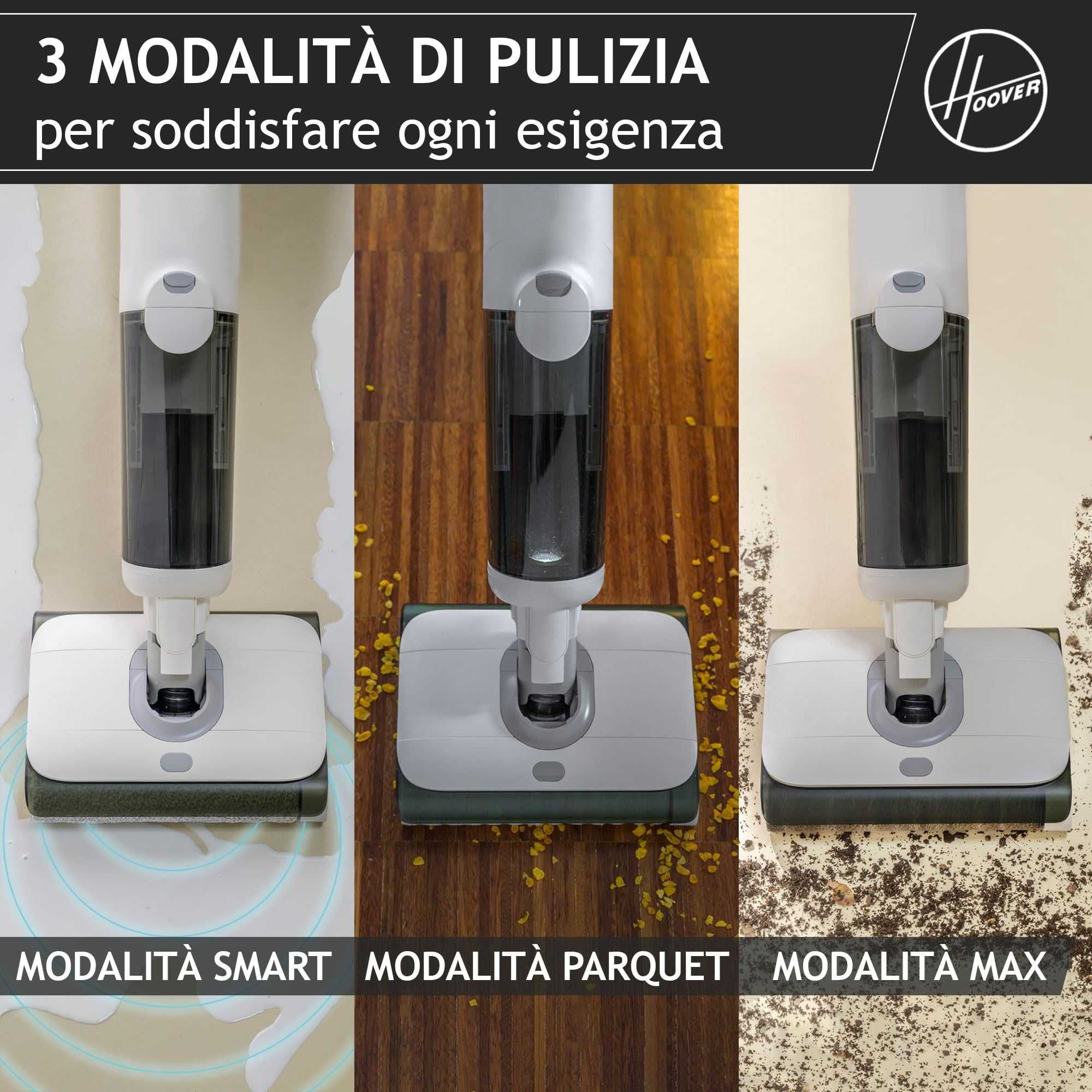 Безкабелна прахосмукачка за сухо и мокро почистване Hoover Wet&Dry HW5