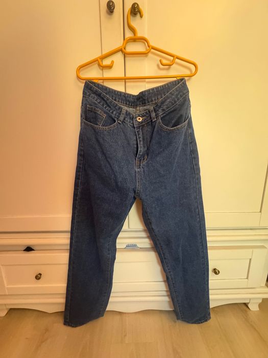 Blugi dama mom fit Shein