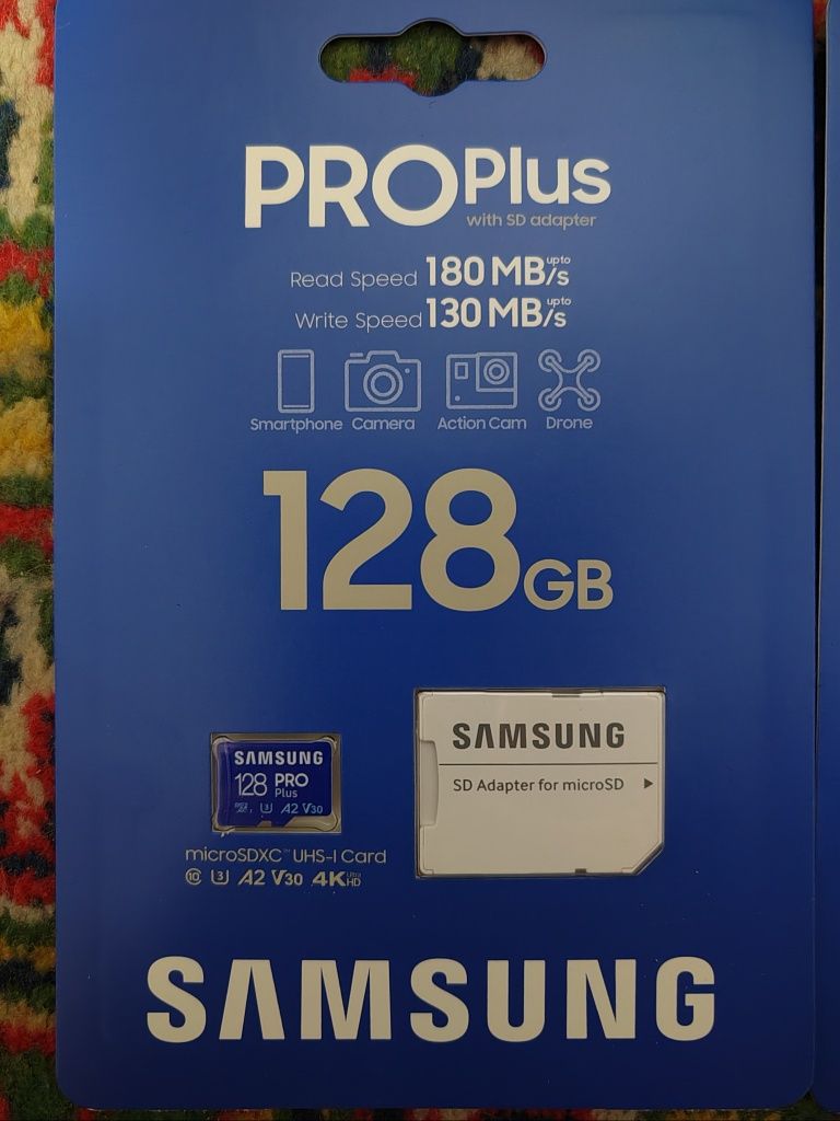 Samsung Pro Plus MicroSD 128gb 4k