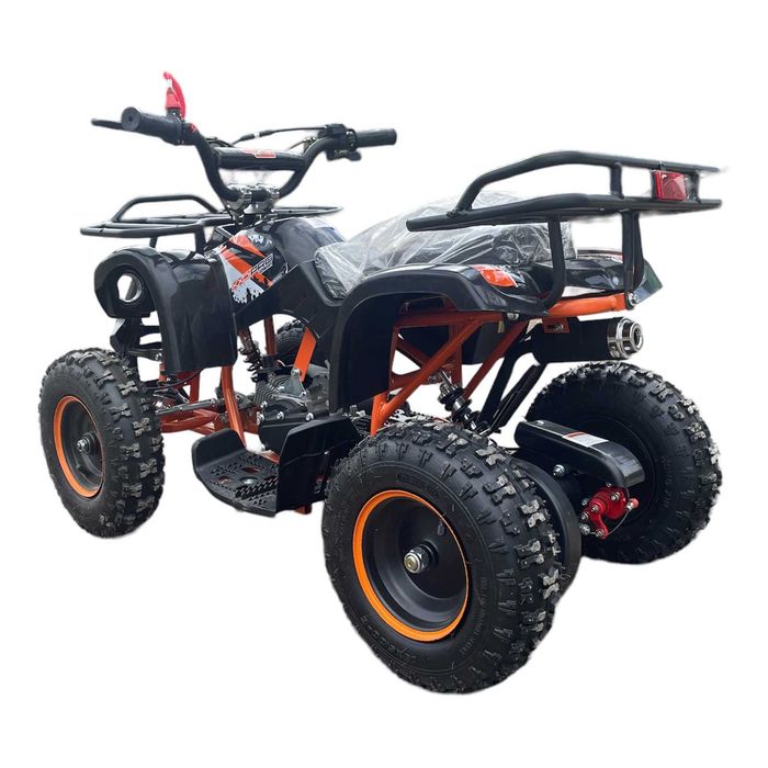 MiniATV copii jucarie motor benzina 2T 49cc RATE Garantie demaror