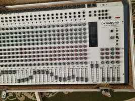 Mixer dynacord mcx24.2,amplificator omnitronic p1000,mac audio,tapco m