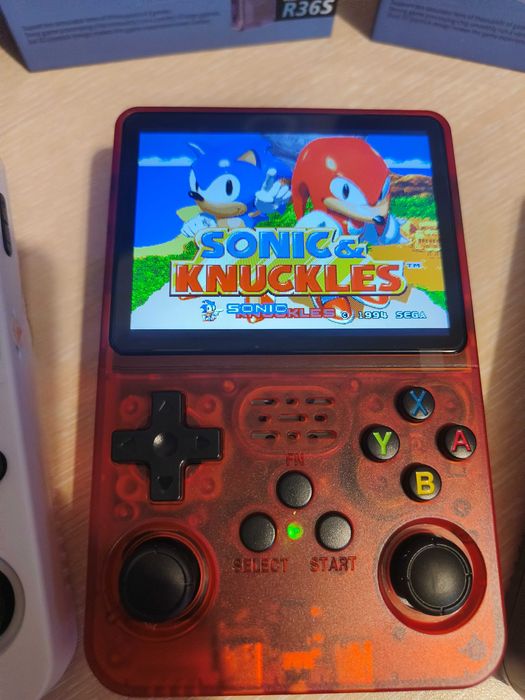 С ГАРАНЦИЯ! R36s 1GB RAM Ретро конзола Nintendo Sega PlayStation ArkOS