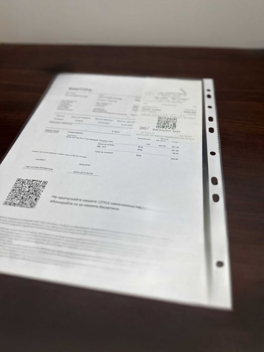 Apple AirPods Pro 2 MagSafe USB-C- Фактура , Касов бон Гаранция 1 год.