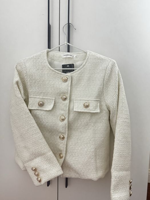 Твидовый пиджак новый с этикеткой