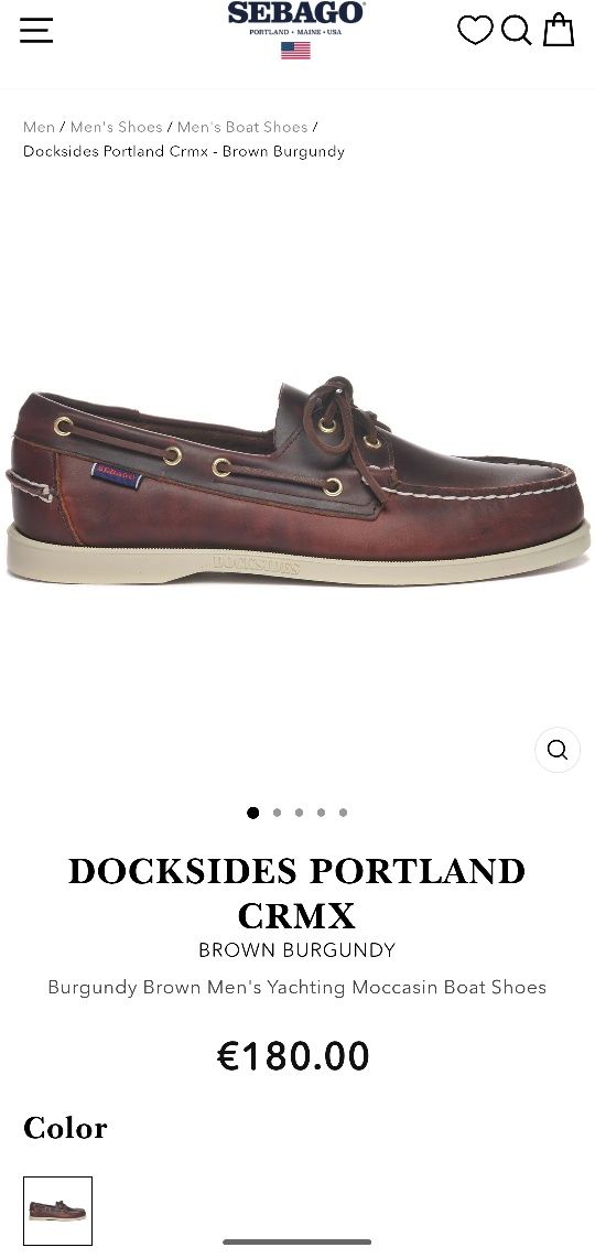 Vand incaltaminte Sebago Docksides