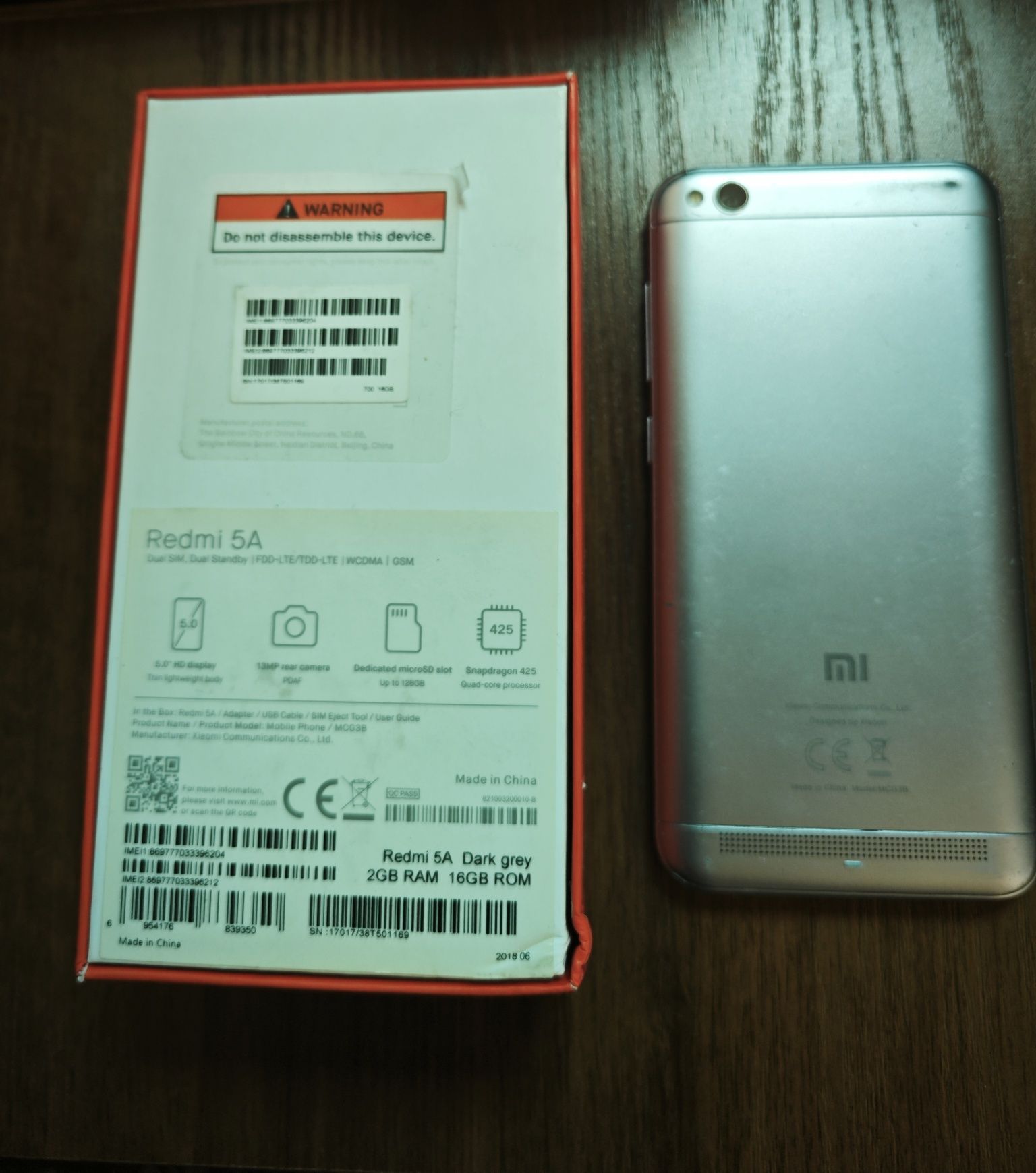 Продаётся Redmi 5A