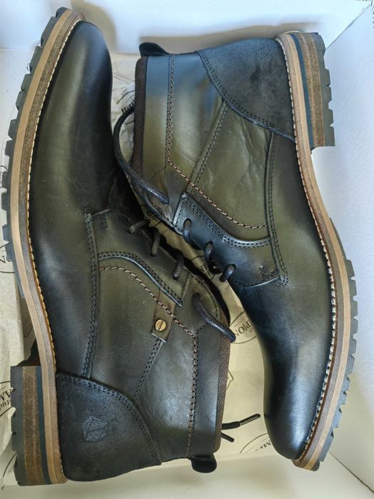 Обувки/боти естествена кожа