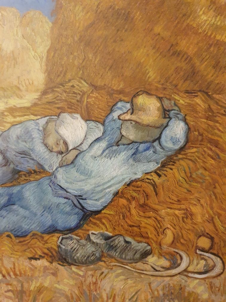 Poster Siesta de Vincent Van Gogh
