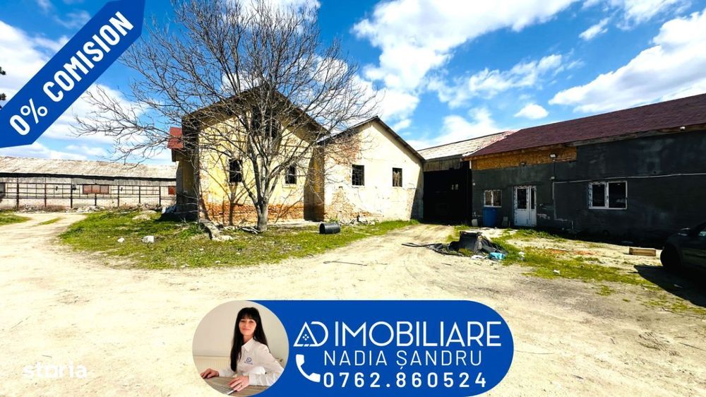 De vanzare Teren + Hale in Targu Jiu, Bârsești