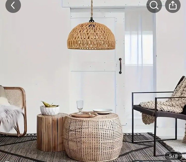 Бохо абажур за полилей