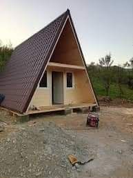 vând cabane tip A