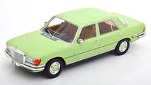Macheta Mercedes Benz 280 S W116 1972 verde - MCG 1/18