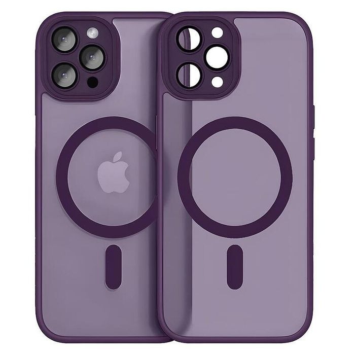 Матов MAGSAFE Кейс за Apple iPhone  17 Pro / 16 /16 Pro / 15 Pro / Plu