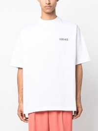 Мъжка бяла тениска Versace  XL XXL