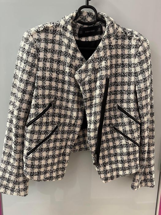 Sacou zara din tweed