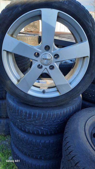 Ляти джанти с гуми 5×112,17цола