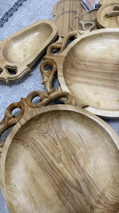 Астау набор из натурального дерева