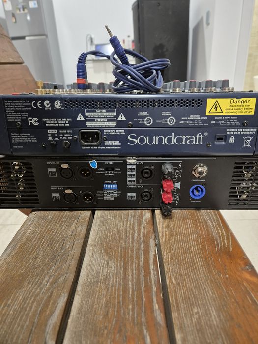 Sistem audio profesional.