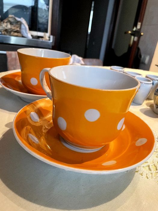 Чайная пара советский фарфор