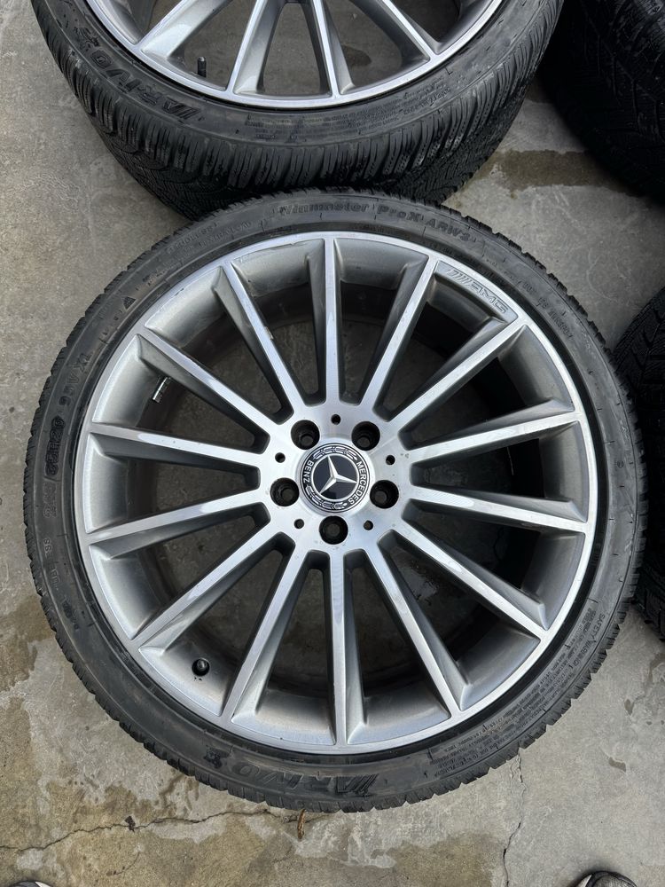 Mercedes/ Мерцедес 20" OEM Спорт Пакет Джанти+Нови гуми 5х112