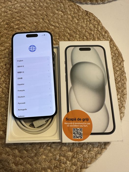 Vand Iphone 15 Black 128Gb