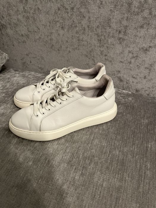 Pantofi bigotti din piele