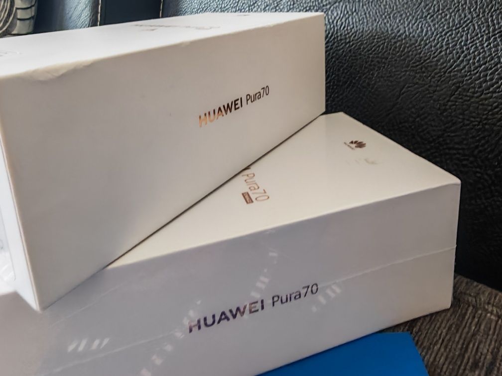 ^^^ЗАПЕЧАТАН 256GB Huawei Pura 70 Гаранция 2г. White / бял
