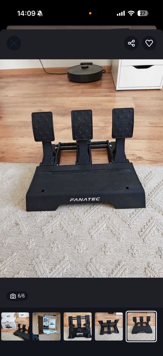 Vand pedale fanatec CSL elite v2