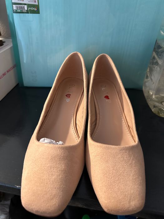 Pantofi Piele Intoarsa