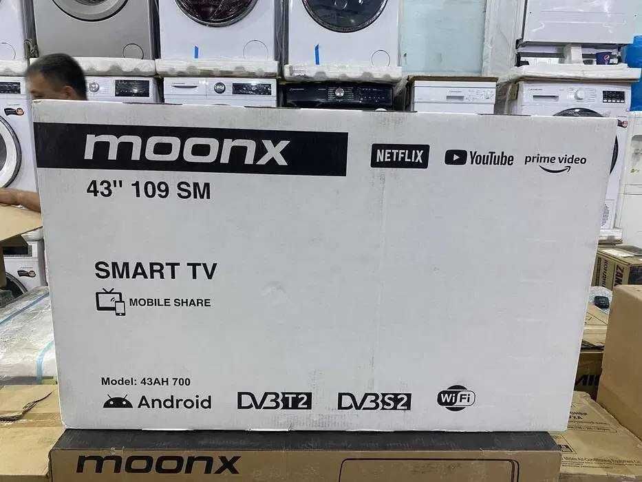 Телевизор MOONX 55/50/43 4Ksmart GoogleTv+доставка установка имеется