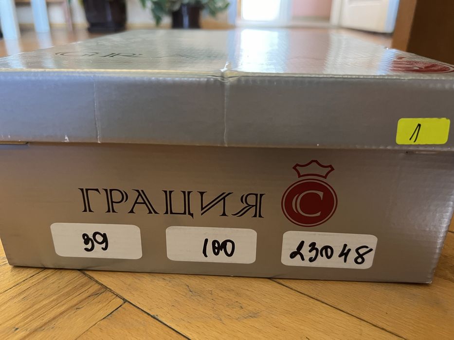 Черни боти, естествена кожа, 38 н-р реално