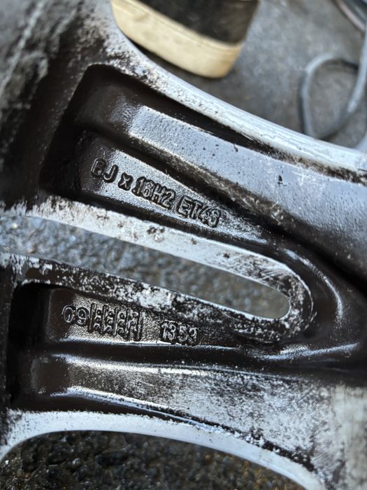 Jante Mercedes R16 A class 5x112