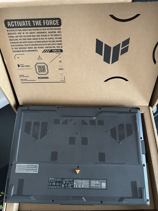 ASUS TuF Gaming A15 RTX 4060 8GB, 32GB RAM, Ryzen 7