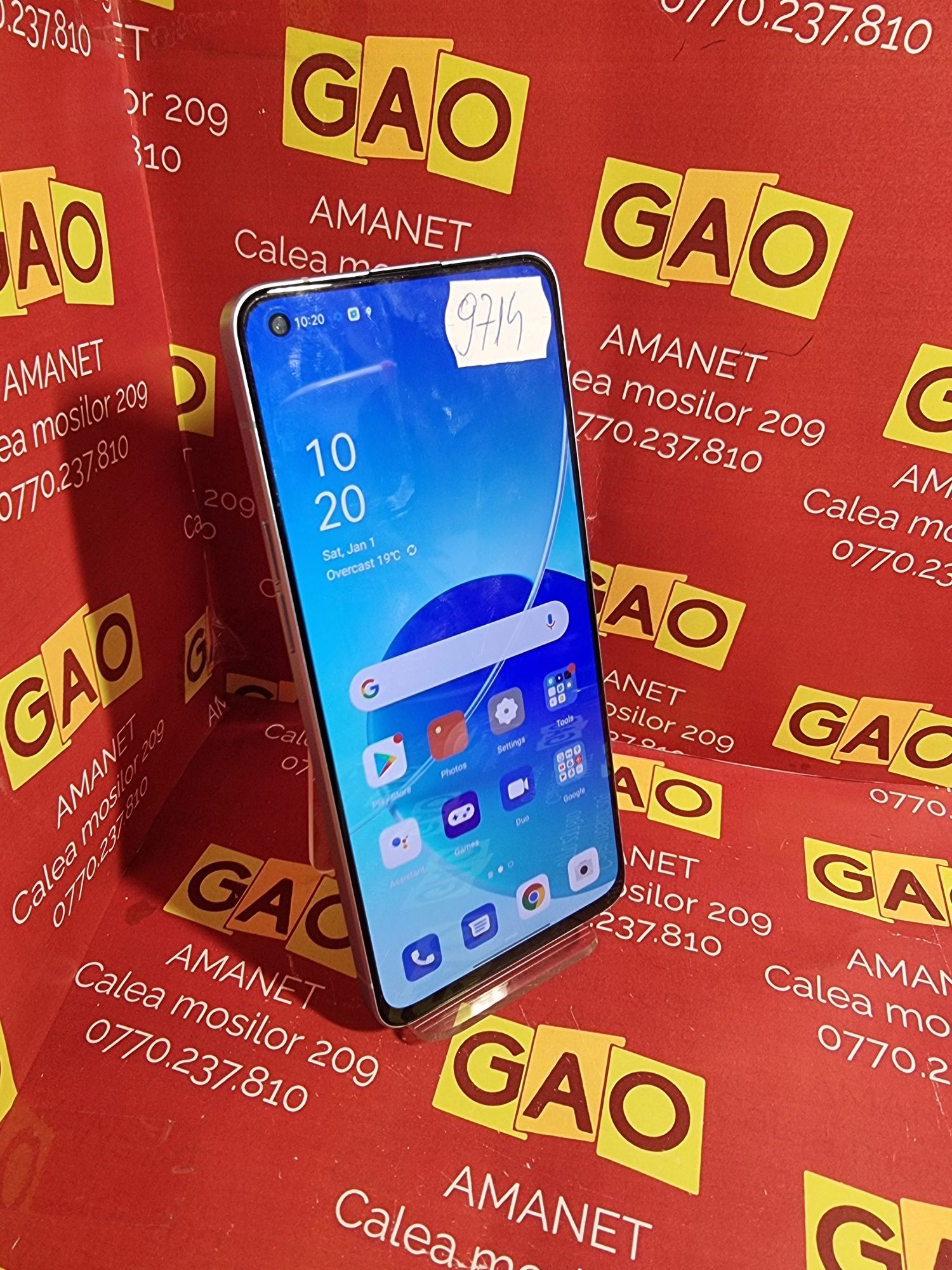 GAO AMANET - Oppo reno 6, stocare 128gb, liber de retea