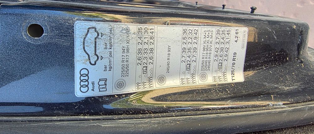 Usa stanga fata Audi A4 B9 2016 2017 / 2018 2019