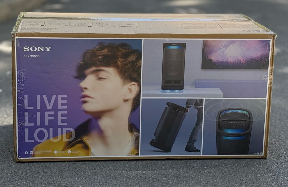 НОВО!!! Караоке преносима аудио система SONY SRS-XV900, MEGA BASS