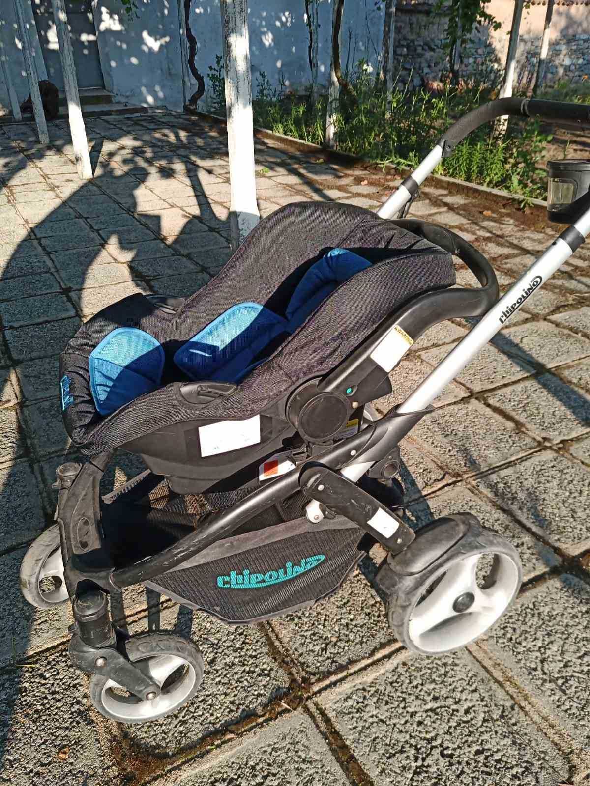Комплект детска количка и кошница за автомобил "Чиполино"