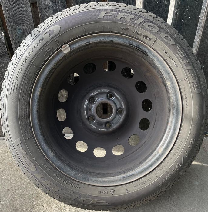 Set roti de iarna M+S, second hand, in stare foarte buna!