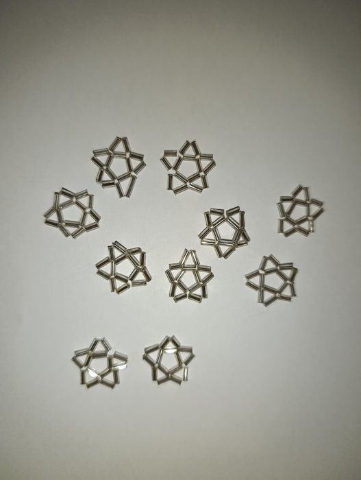 Игрушки звёздочки на ёлку