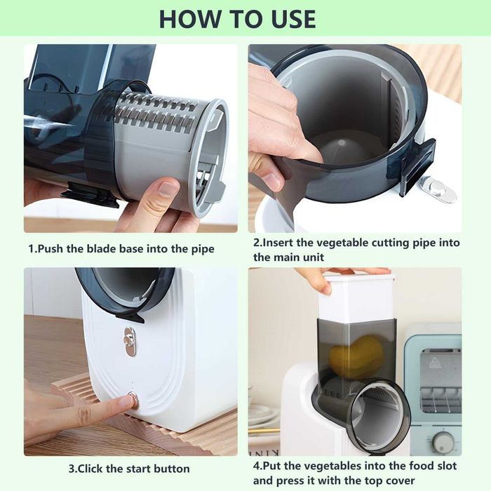 Електрическа машина за рязане на зеленчуци