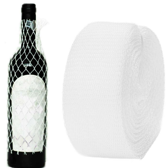 Plasa Protectie Sticle PREMIUM, Φ 80mm x 300m, Alb Natur