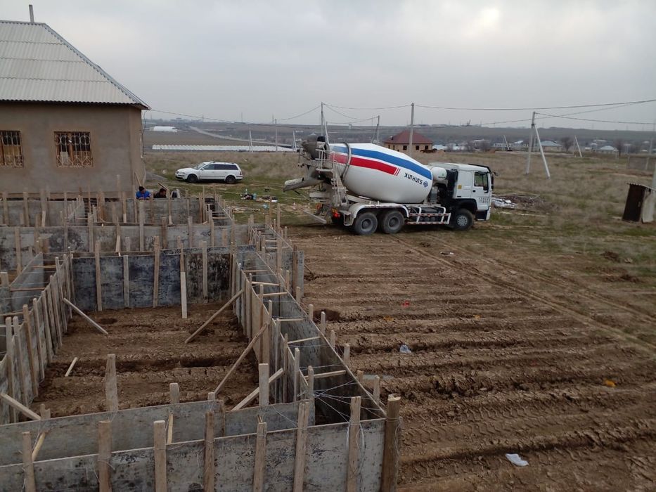 ФУНДАМЕНТ құямыз,  БЕТОН строительная бригада
