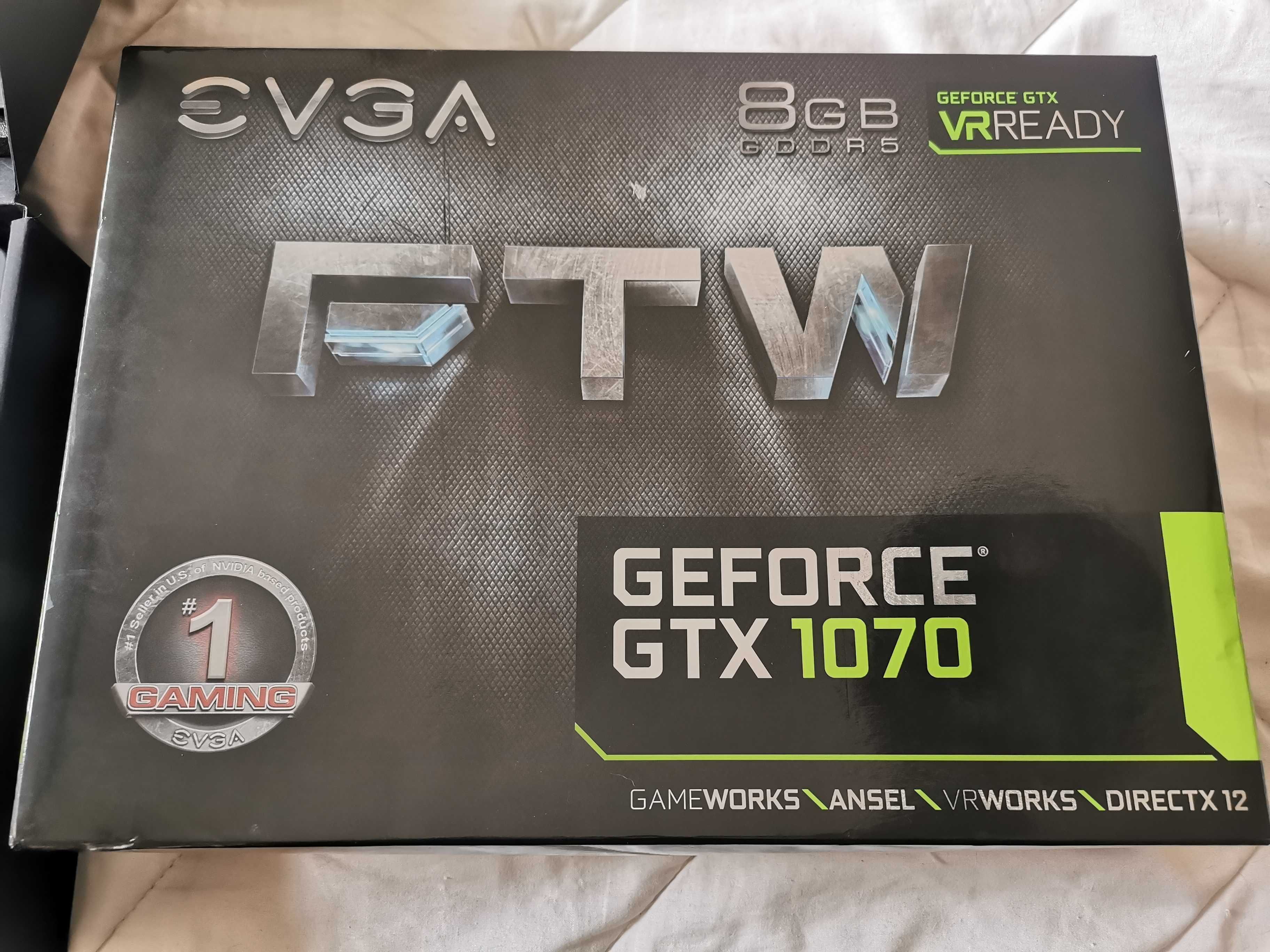 Видеокарта EVGA GeForce GTX 1070 8GB