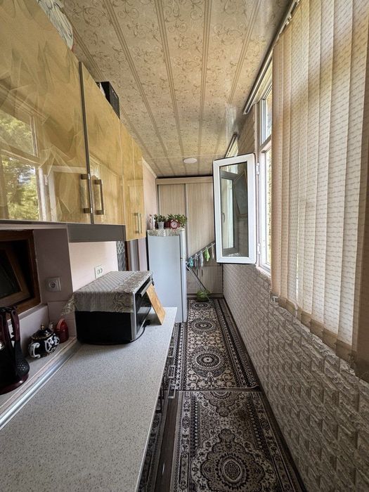 ^1.5х6 балкон 3/4/4 Чиланзар 20 квартал Евроремонт Мебель+Техника