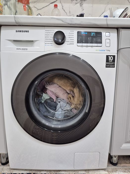 Срочно продам стир.машину Samsung 7кг почти новая